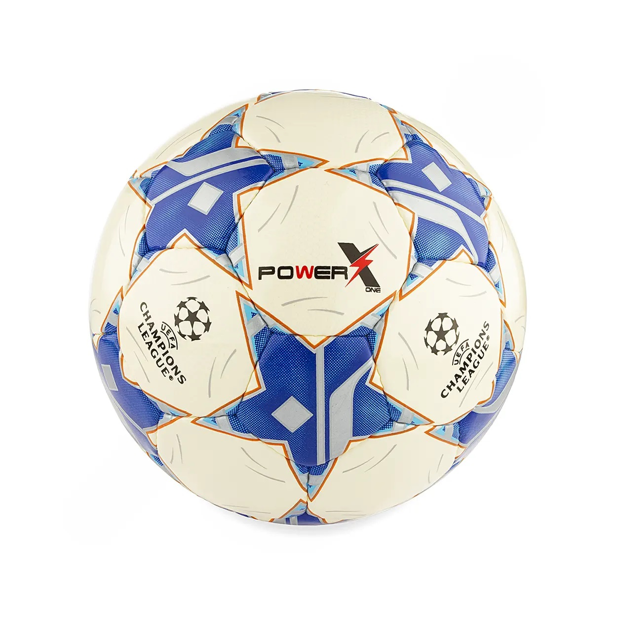 توپ فوتبال سایز 5 POWER X مدل Blue star